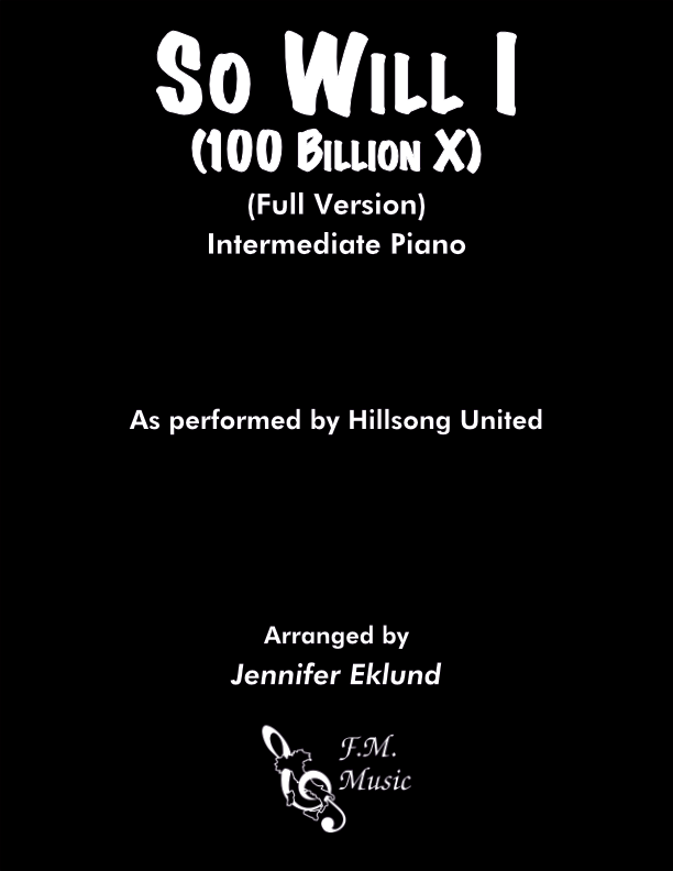 So Will I (100 Billion X) (Full Version - Intermediate)